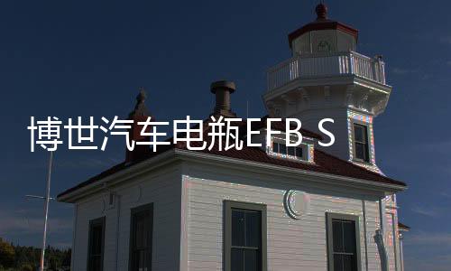 博世汽车电瓶EFB S95L适用丰田新汉兰达凯美瑞雅力士免维护蓄电池