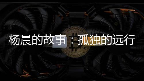 杨晨的故事:孤独的远行者